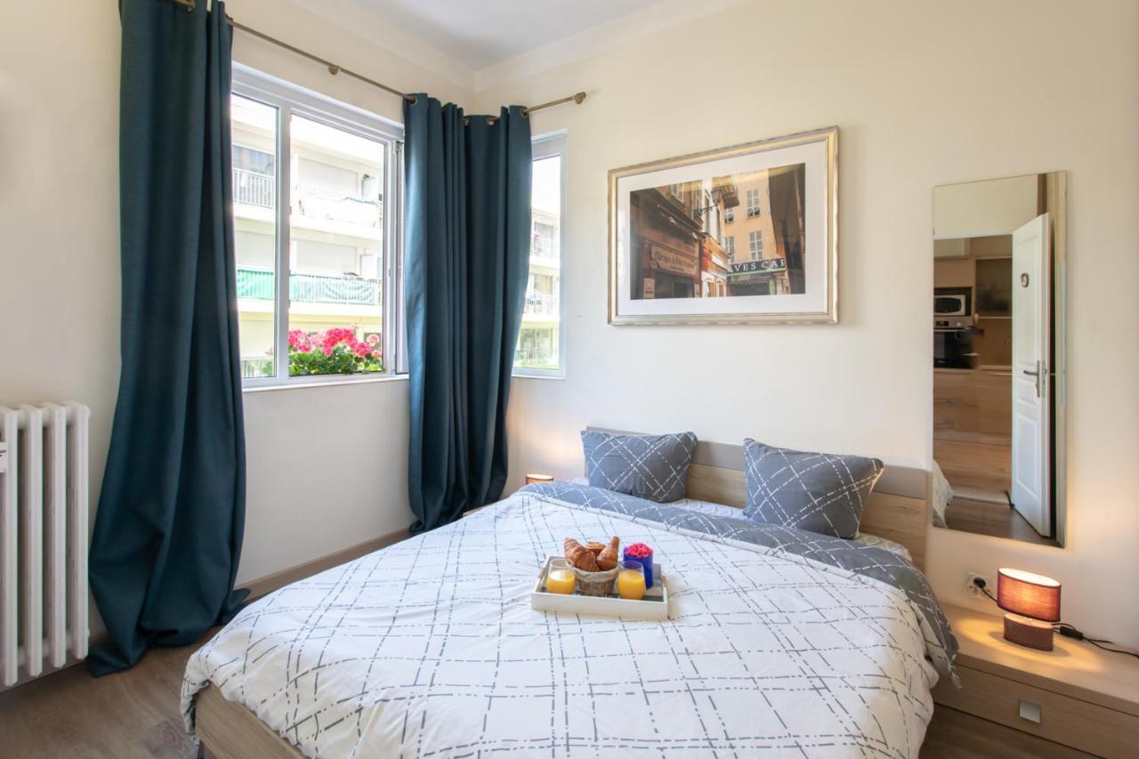 Boutique Apartment Nice Center Beach Free Parking Esterno foto