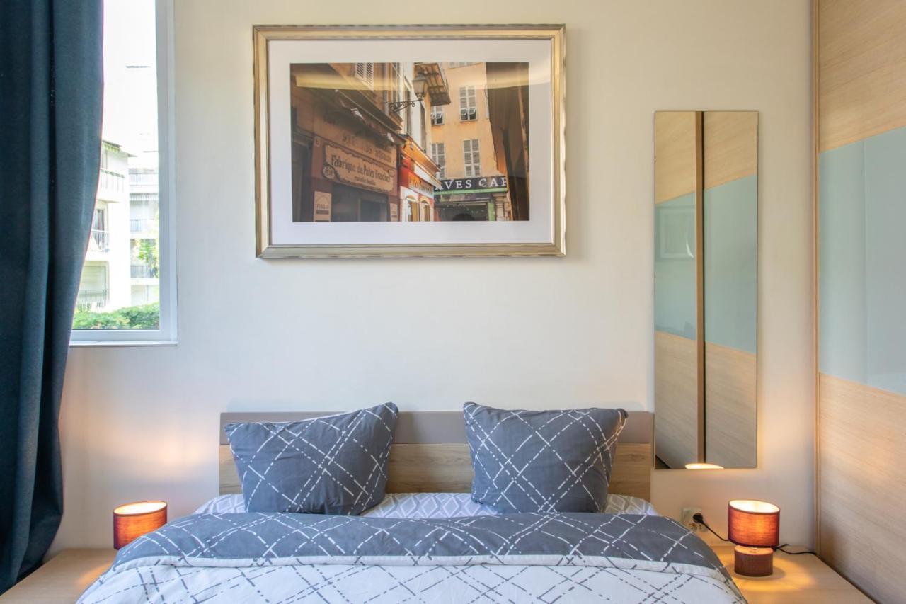 Boutique Apartment Nice Center Beach Free Parking Esterno foto